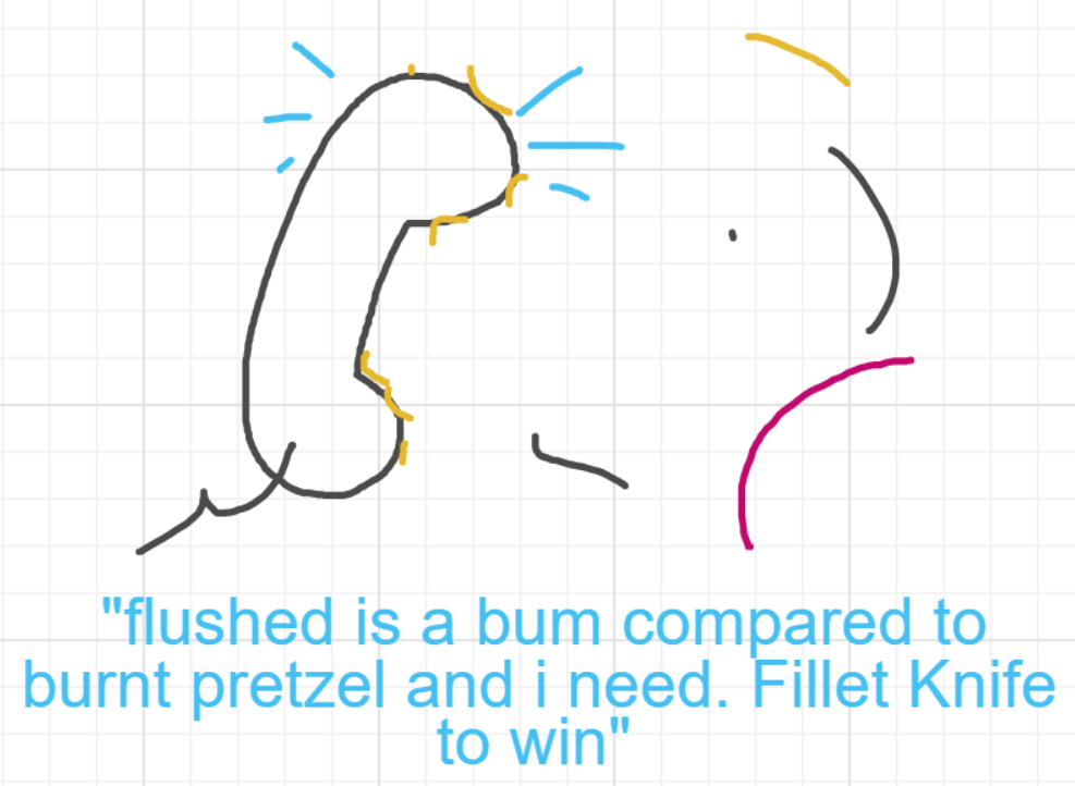 A panel from I've Been Everywhere, Man, episode nine of the Board Boards object show by Furretwalk/WalkingFurret.